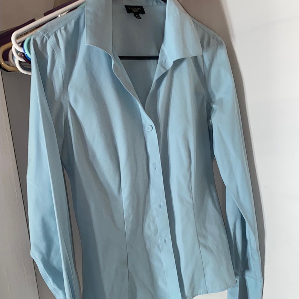 Light Blue Button-Up Shirt